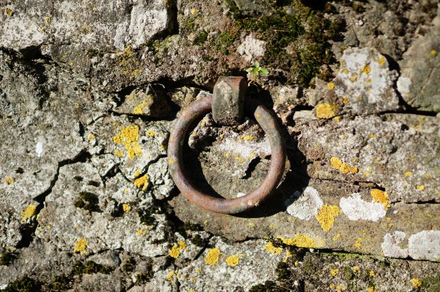 Iron ring in a wall, Italy
