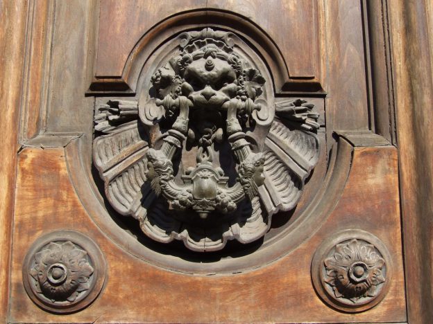 Door detail, Italy