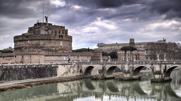 Ponte sant'angelo Rome Italy
