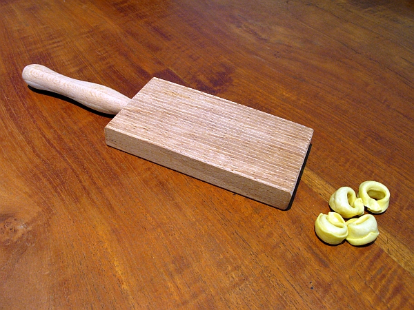 wooden gnocchi board from Italy