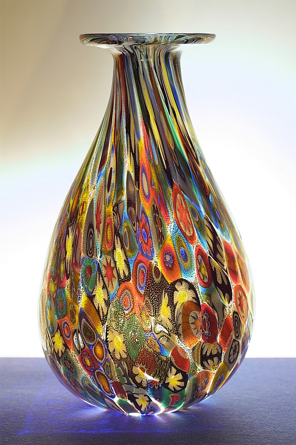 Murano Venice glass vase