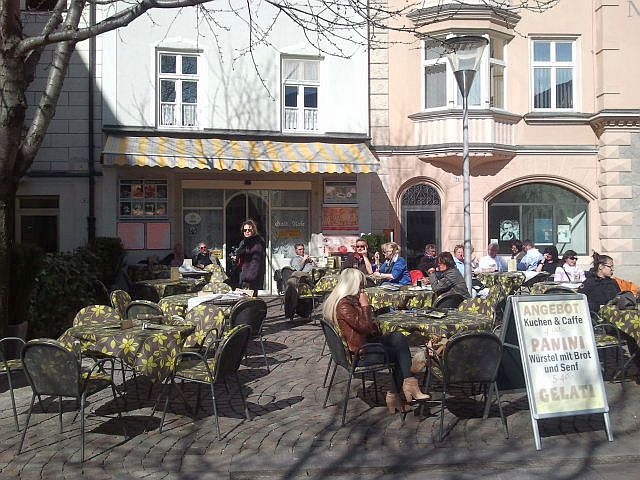 Bressanone Brixen Italy Cafe