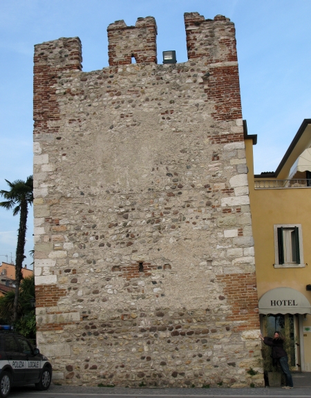 Bardolino Lake Garda Scaligero ruins architecture