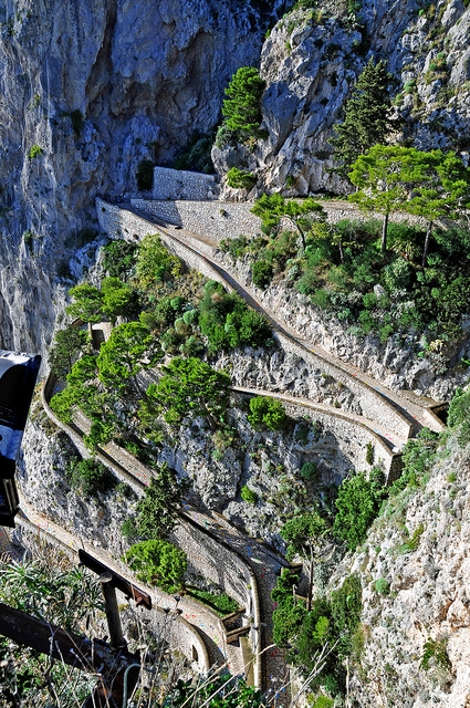 Phoenician steps Capri