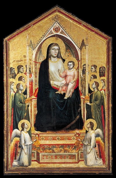 Giotto Ognissanti Madonna Florence Uffizi Gallery