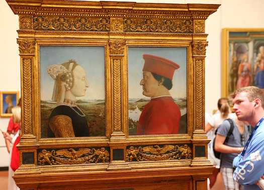 Uffizi Gallery, Florence Italy