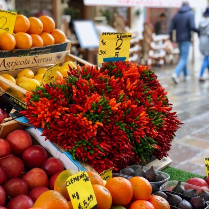 Shopping at Street Markets in Italy